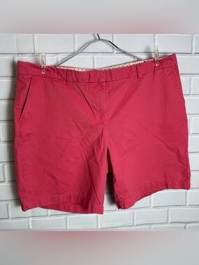 Tommy Hilfiger Vibrant Barbiecore Pink Women's 100% cotton shorts /size 16